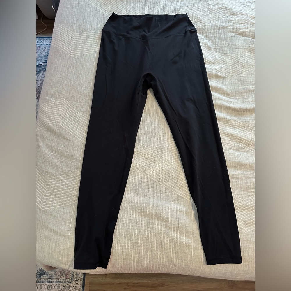 Buffbunny nubre fabric leggings buttery soft black size xl